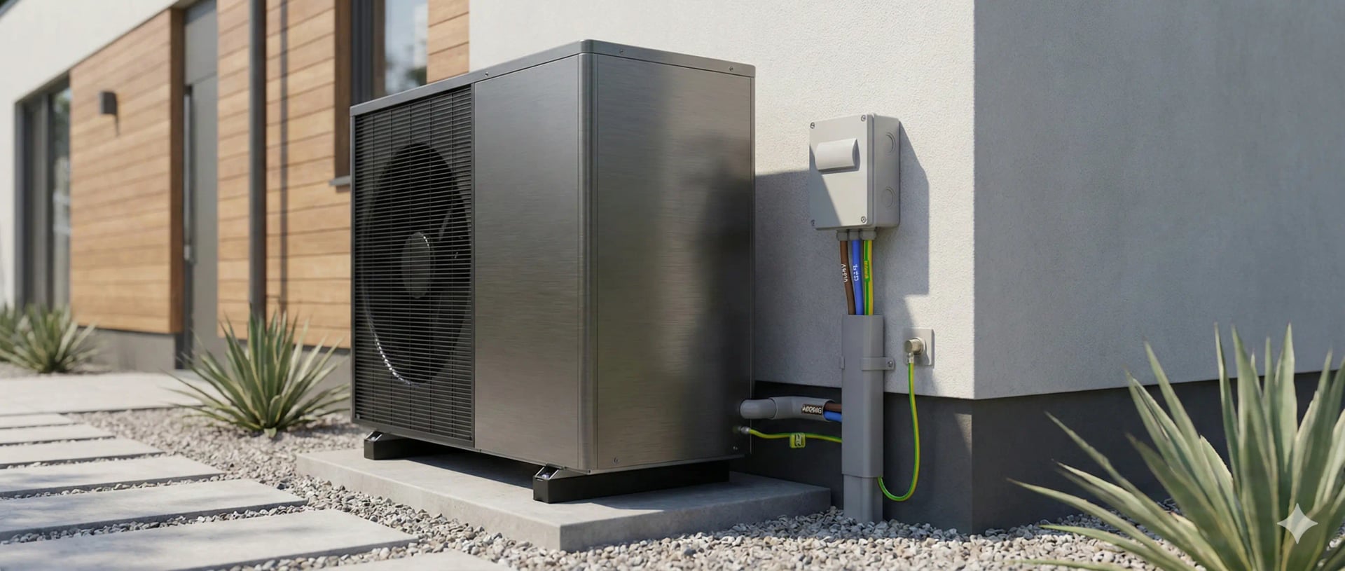 Pompă de căldură - instalație electrică pas cu pas | Cablu, MCB, schemă