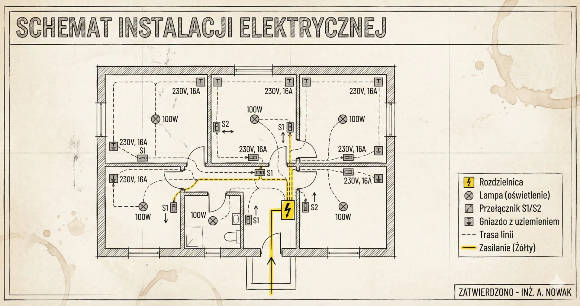 Schema instalației electrice | Cum citești și creezi scheme de cablare