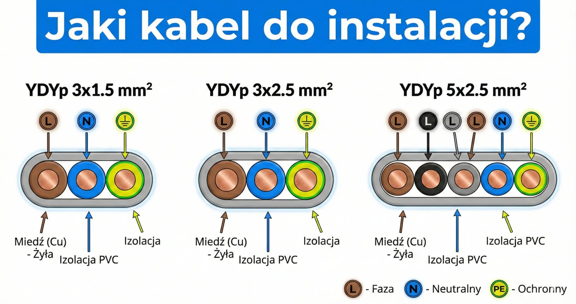 Jaki kabel do instalacji elektrycznej? Przewodnik po przewodach