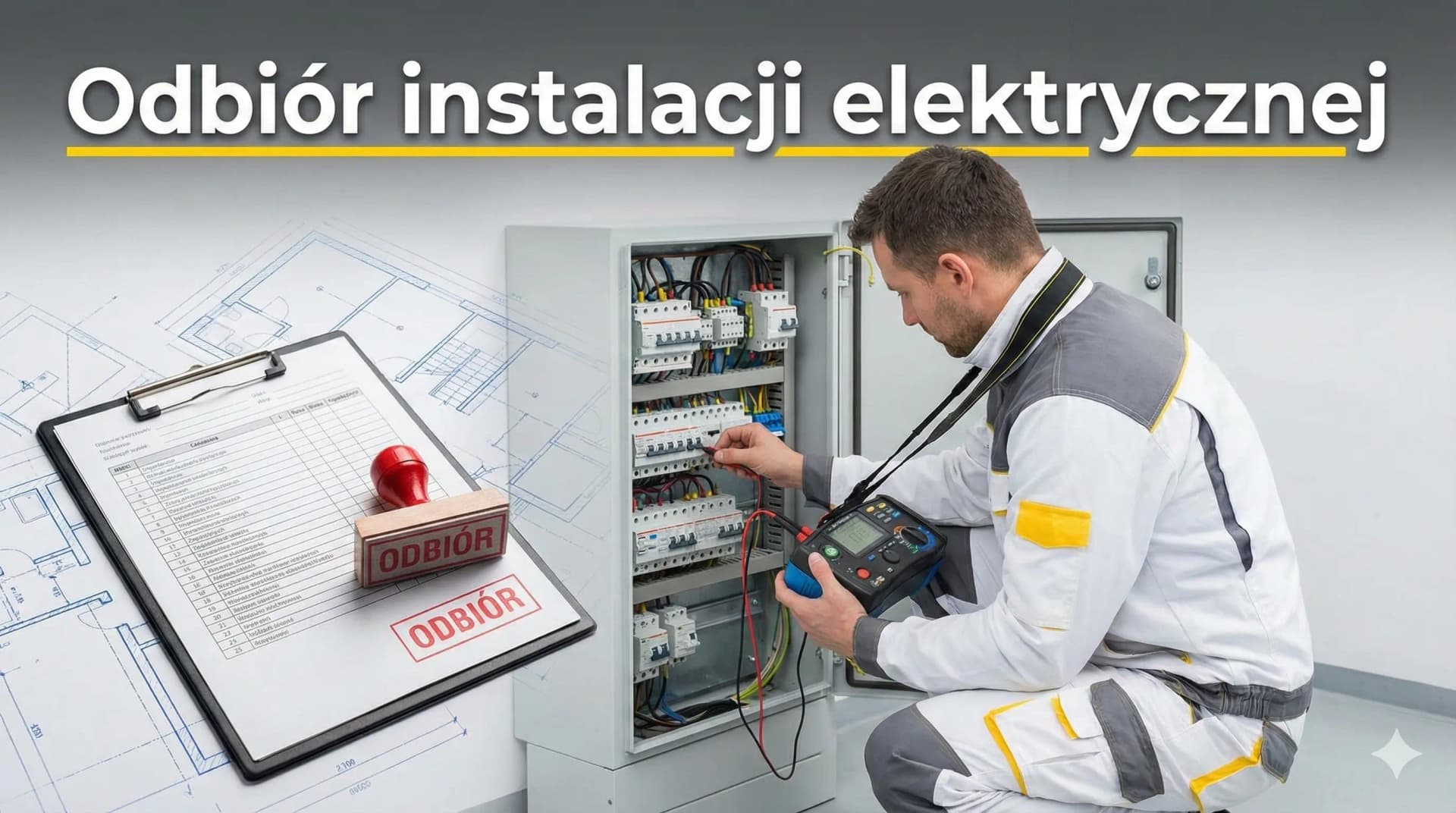 Odbiór instalacji elektrycznej - jakie dokumenty i pomiary?